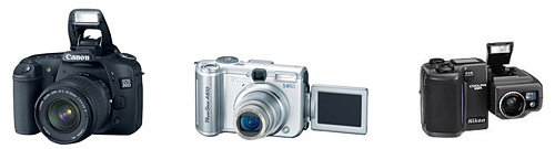 my digital cameras
