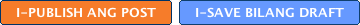 publish post / save as draft buttons