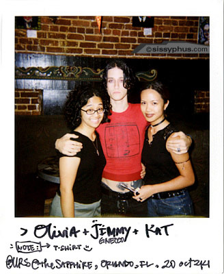 Olivia, Jimmy Gnecco, + Kat.