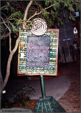 marquee @ The House of Blues.