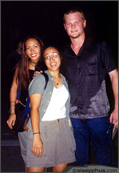 Kat, Olivia + Remy @ Halloween Horror Nights '99.