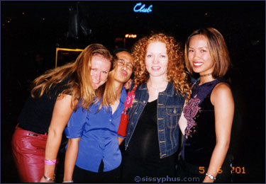 kate, oli, katie, + kat @ The HOB.