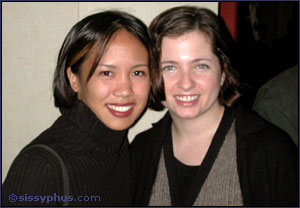 kat + rebecca zapen @ The Ritz.