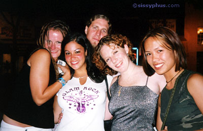 kate trego, renee, pat carney, erica hembrooke, + kat @ the sapphire.