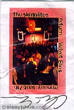 The Skatalites @ The Velvet Elvis ticket.