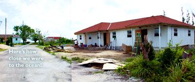 Triplex near the sea.