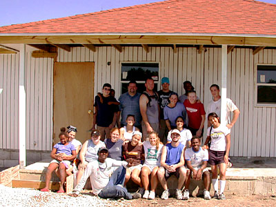 Our group on our last day at the site.